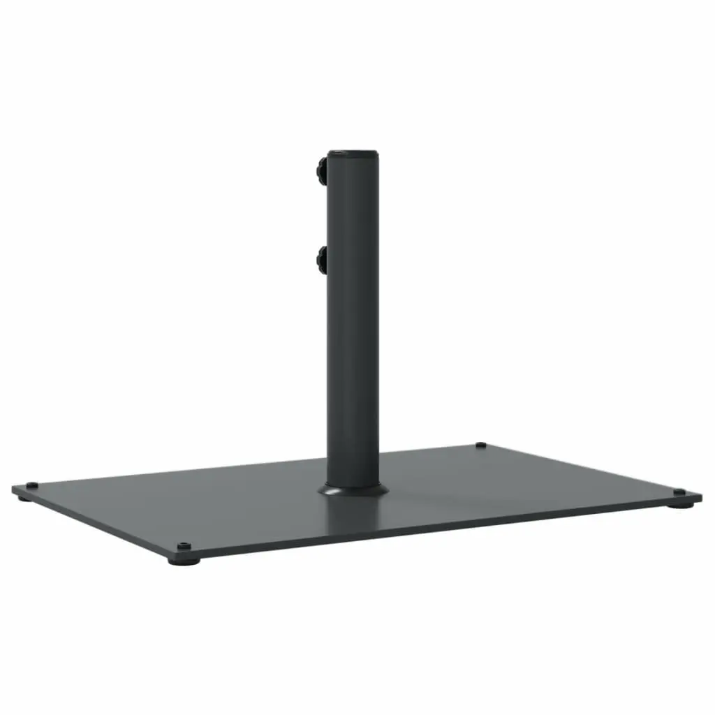 Rectangular Umbrella Stand Grey 15kg | Fits 32-48mm Poles