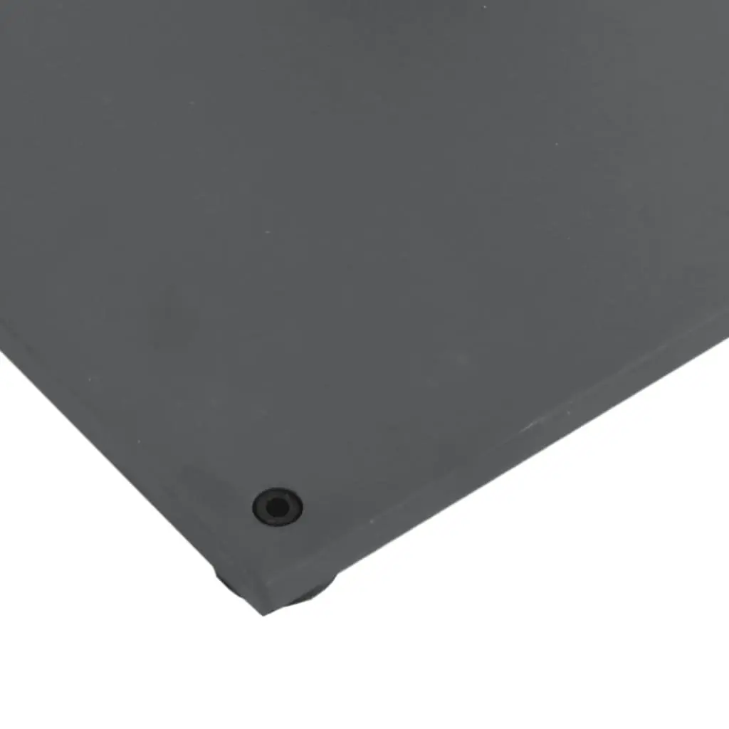 Rectangular Umbrella Stand Grey 15kg | Fits 32-48mm Poles