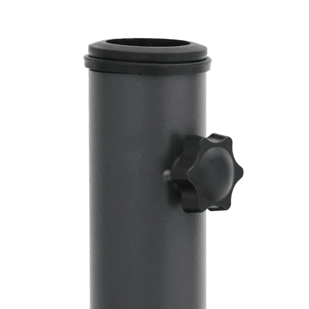 Rectangular Umbrella Stand Grey 15kg | Fits 32-48mm Poles