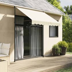 Retractable Awning Specifications: Cream 250x150 cm