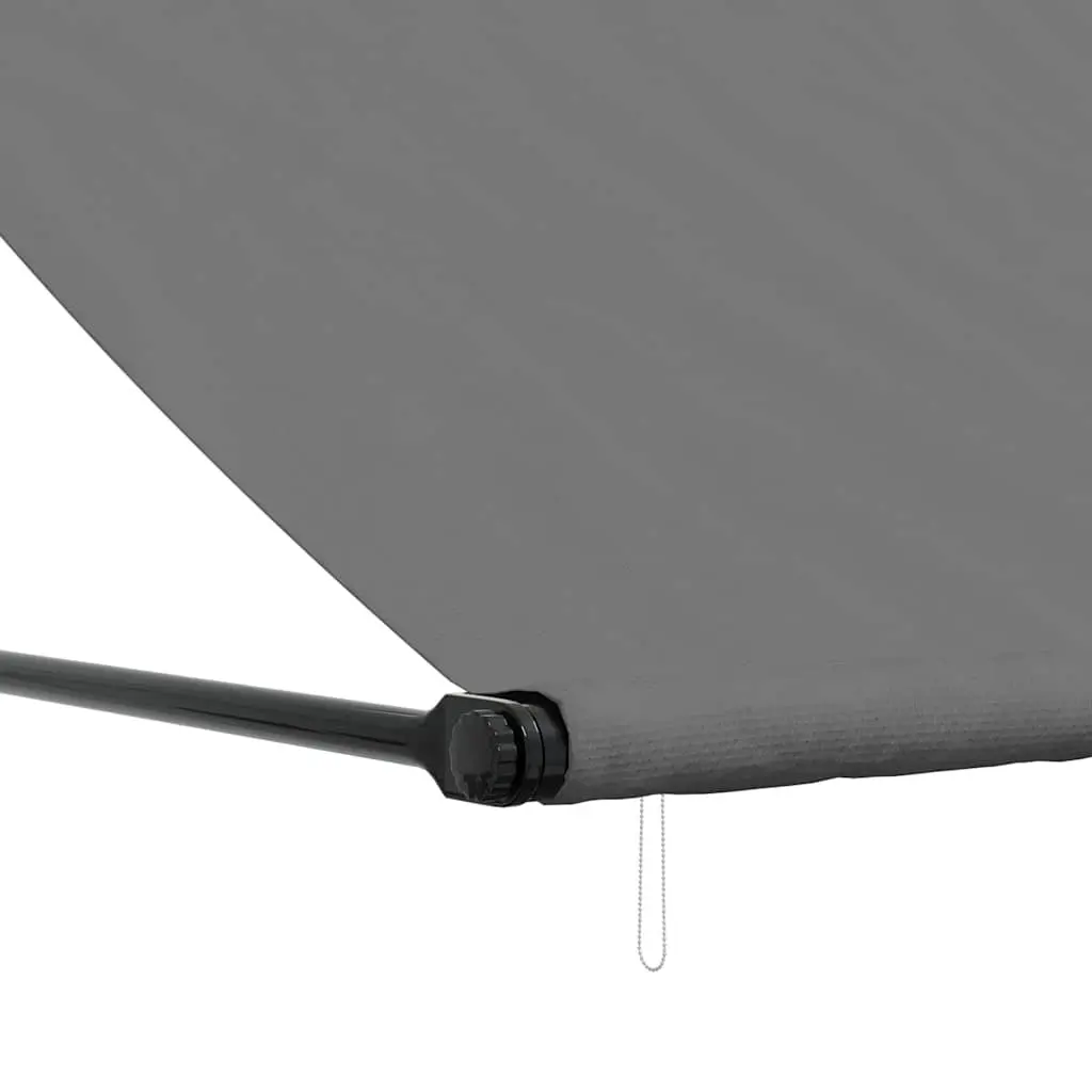 Retractable Awning 200x150cm Outdoor Patio Window Door Shade Anthracite Steel