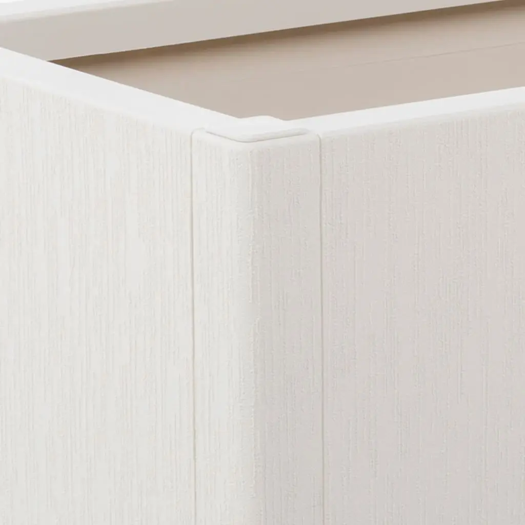 White Garden Planter 80x36x35 cm