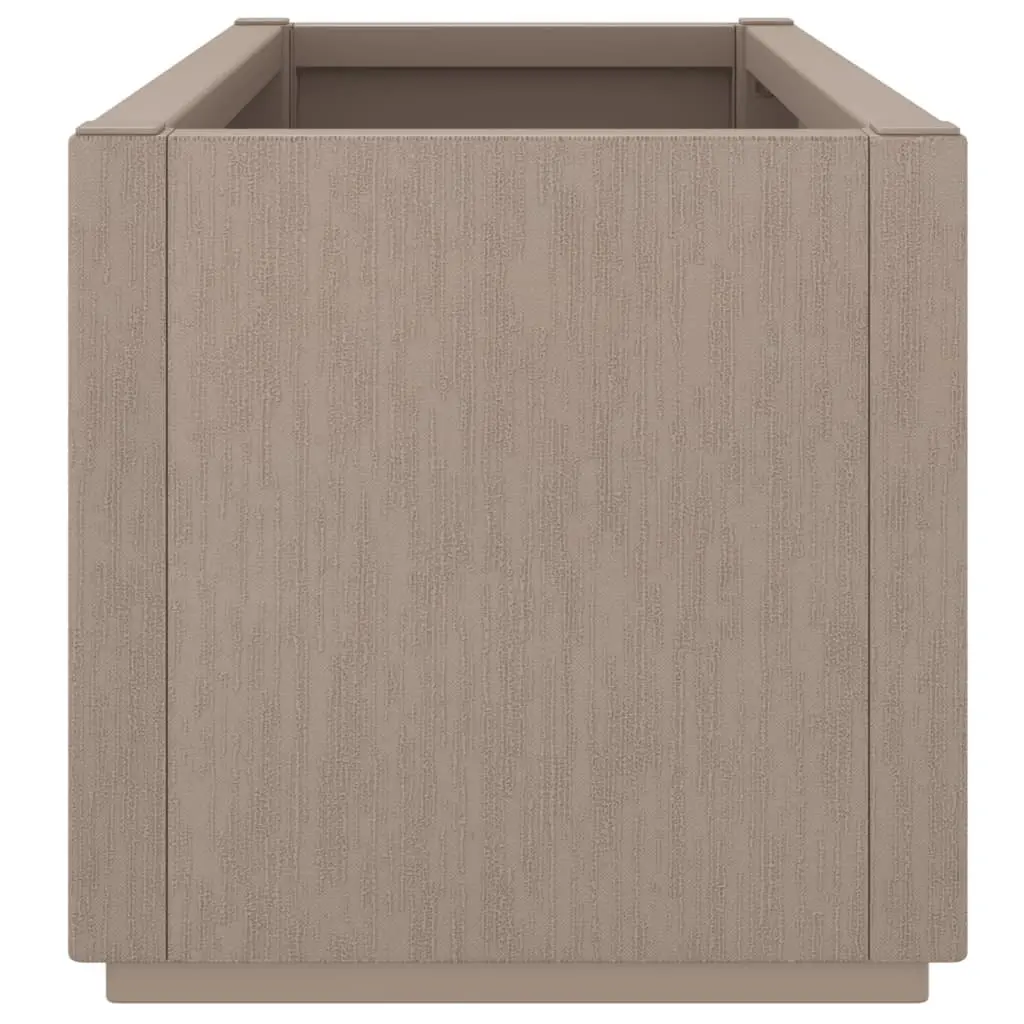 Garden Flower Box Planter Light Brown Outdoor Patio Terrace Climbing Plant Pot