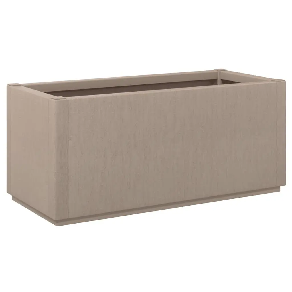Garden Flower Box Planter Light Brown Outdoor Patio Terrace Climbing Plant Pot