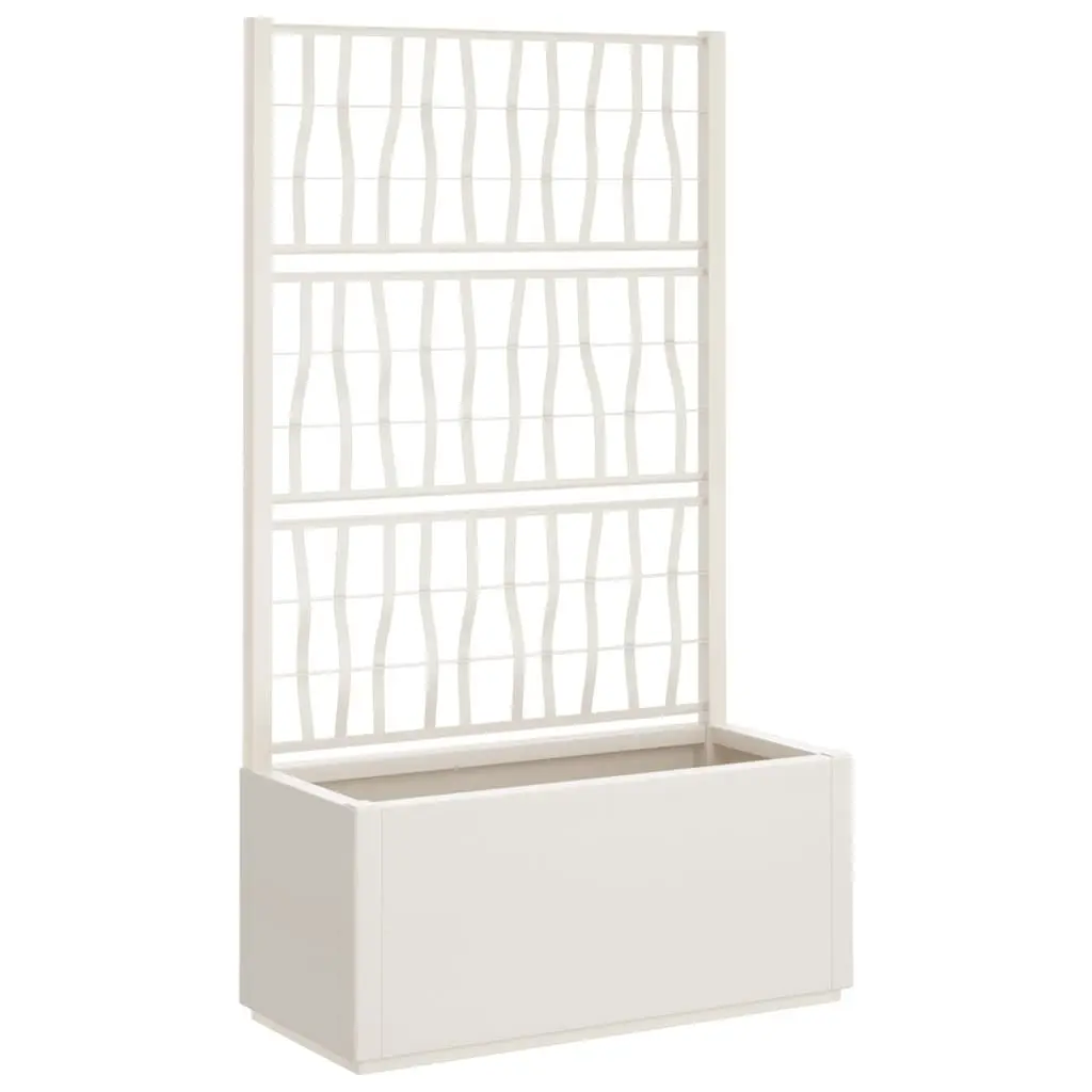 Garden Planter with Trellis Outdoor 80x36x140cm Climbing Plant Support
