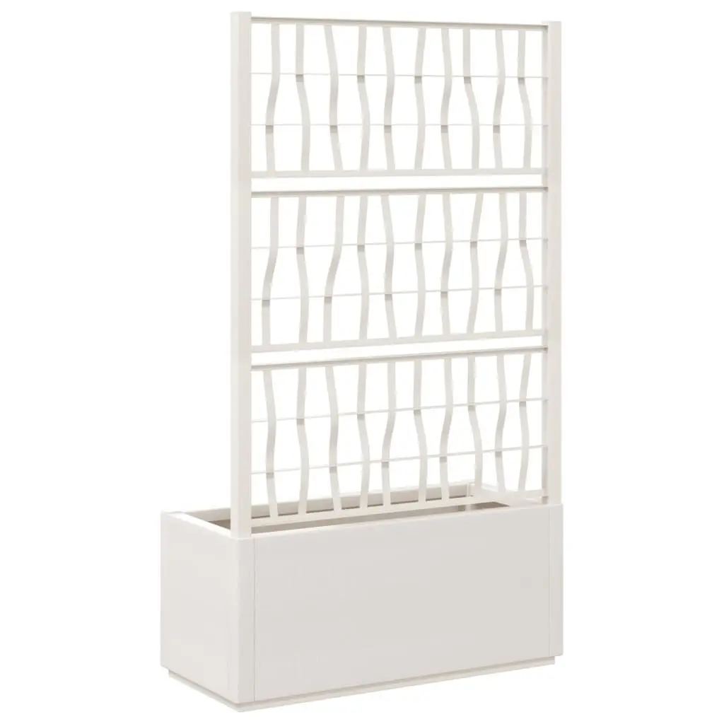Garden Planter with Trellis Outdoor 80x36x140cm Climbing Plant Support