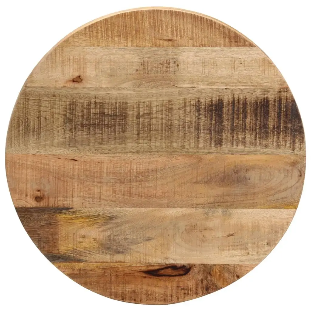 60cm Round Mango Wood Tabletop