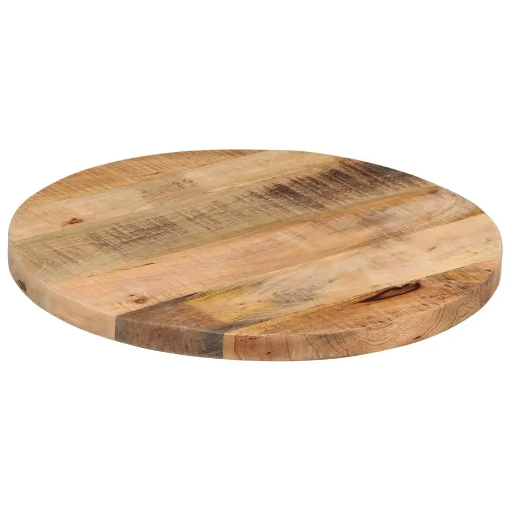 60cm Round Mango Wood Tabletop