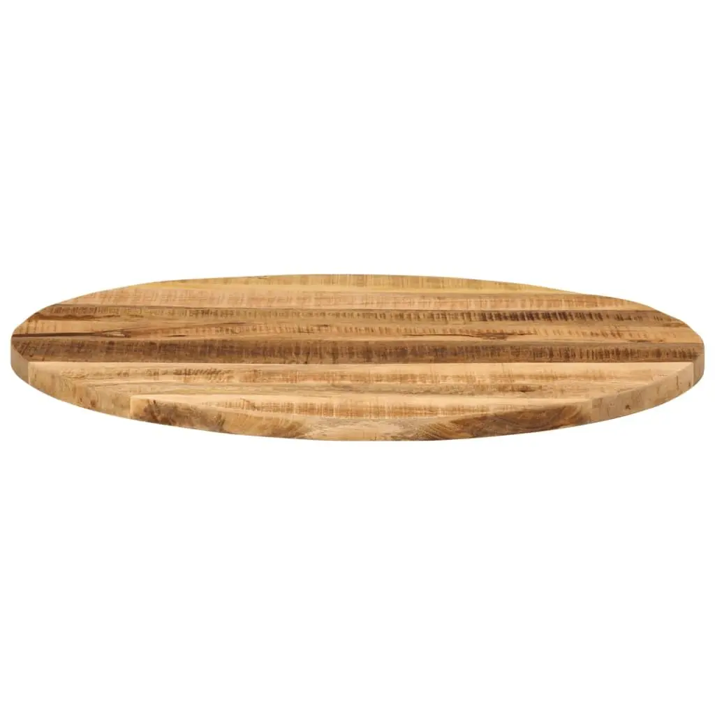 Round Solid Mango Wood Table Top Ø 70cm