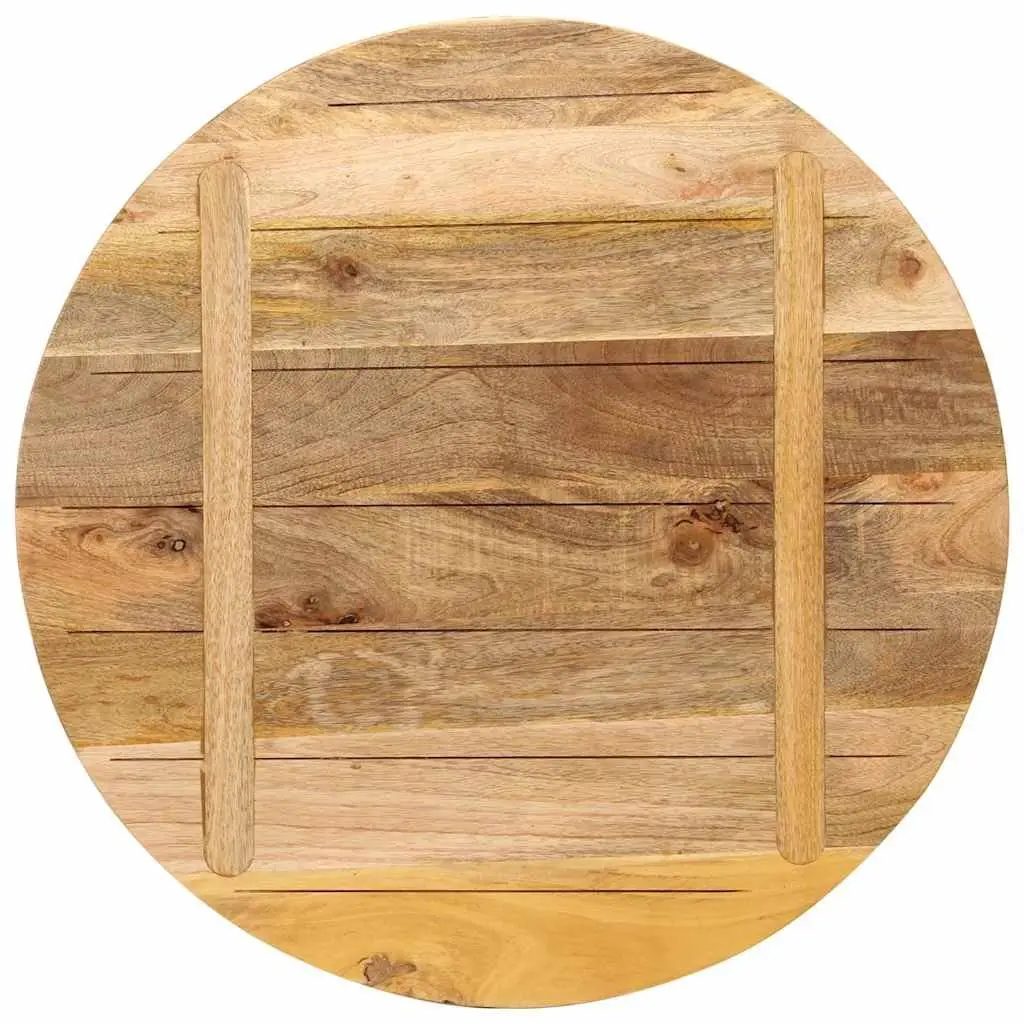 80cm Round Solid Mango Wood Table Top