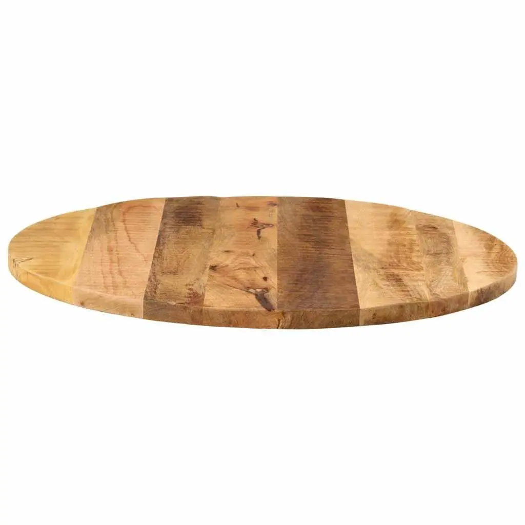 Ø 80cm Round Wooden Table Top in Brown