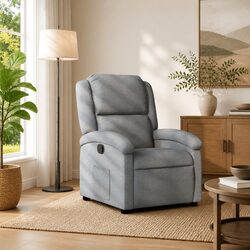Specifications of Grey Manual Reclining Armchair