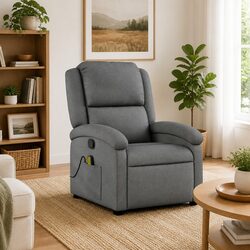 Specifications of the Grey Fabric Massage Recliner Chair