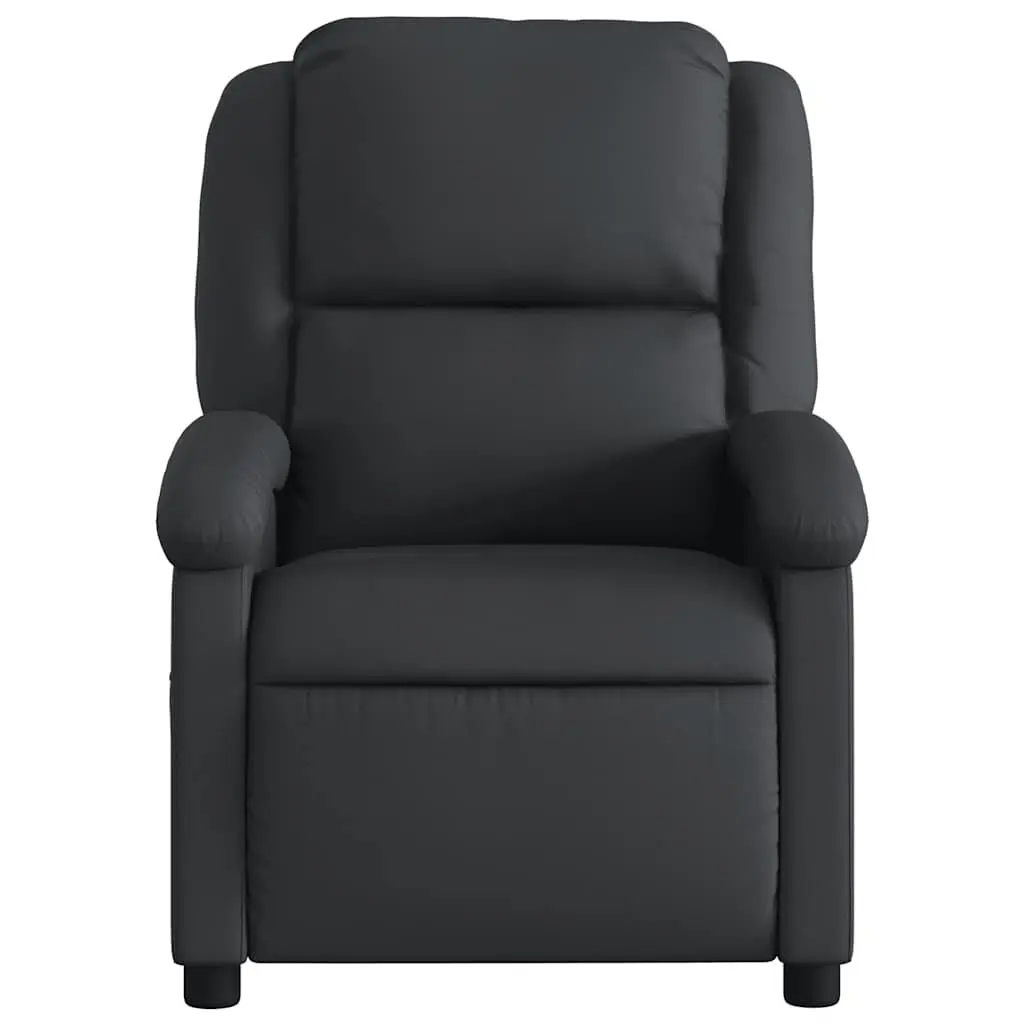 Black Manual Reclining Massage Chair