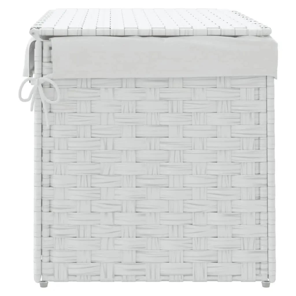 Laundry Basket with Lid for Bathroom or Laundry Room 55.5x35x34cm Foldable Storage Bin