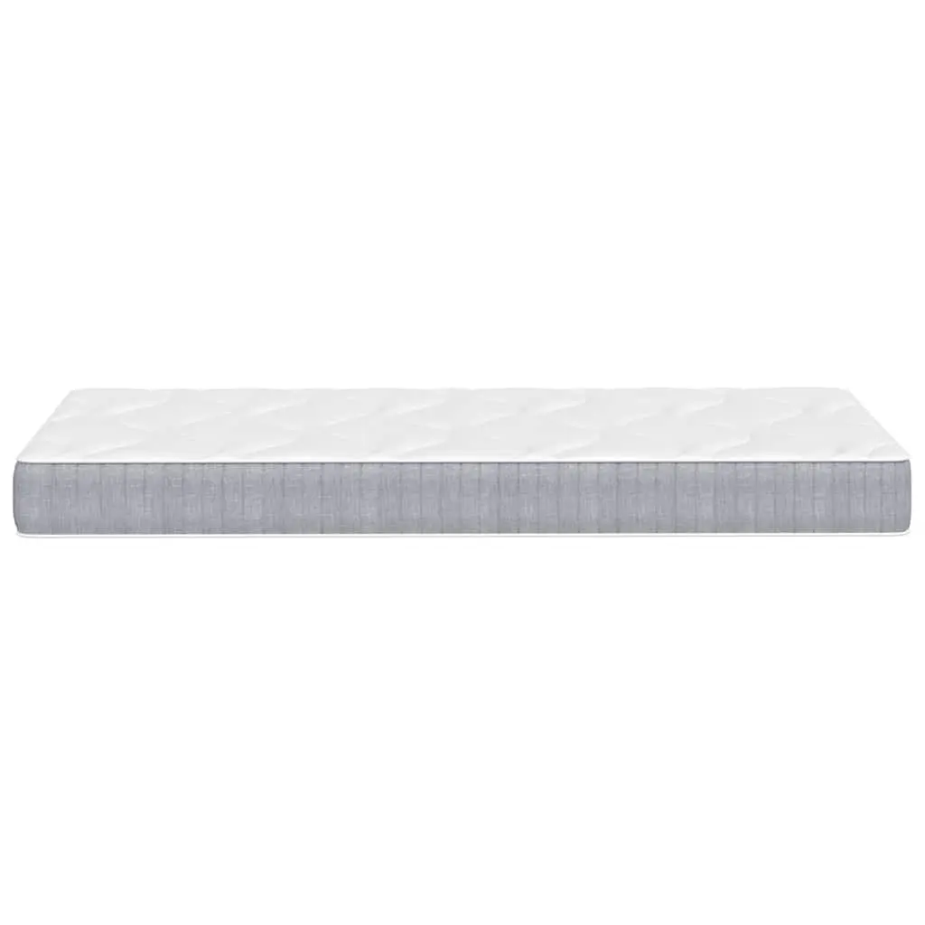 Pocket Spring Mattress King Single 107x203 cm Medium Firmness Fabric Cover White