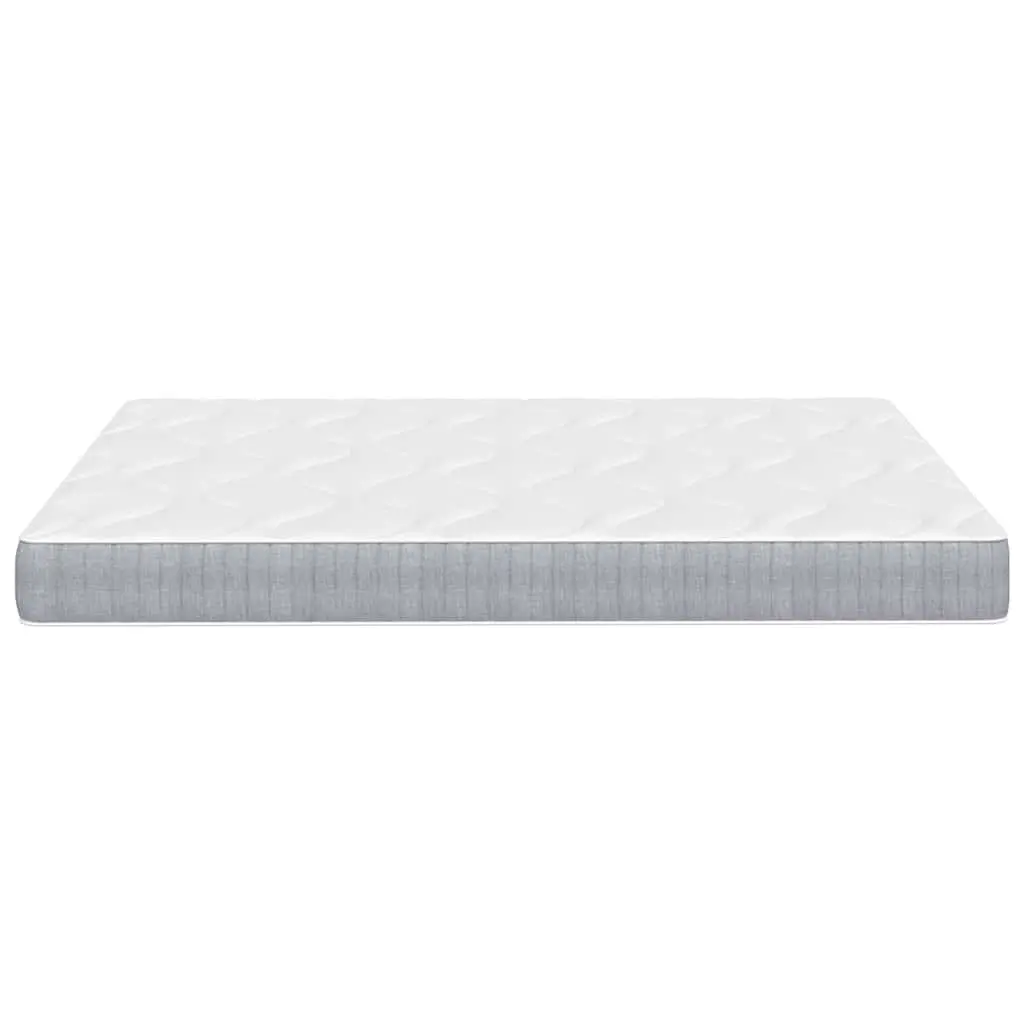 Pocket Spring Mattress King Size 183x203 cm Medium Firmness White