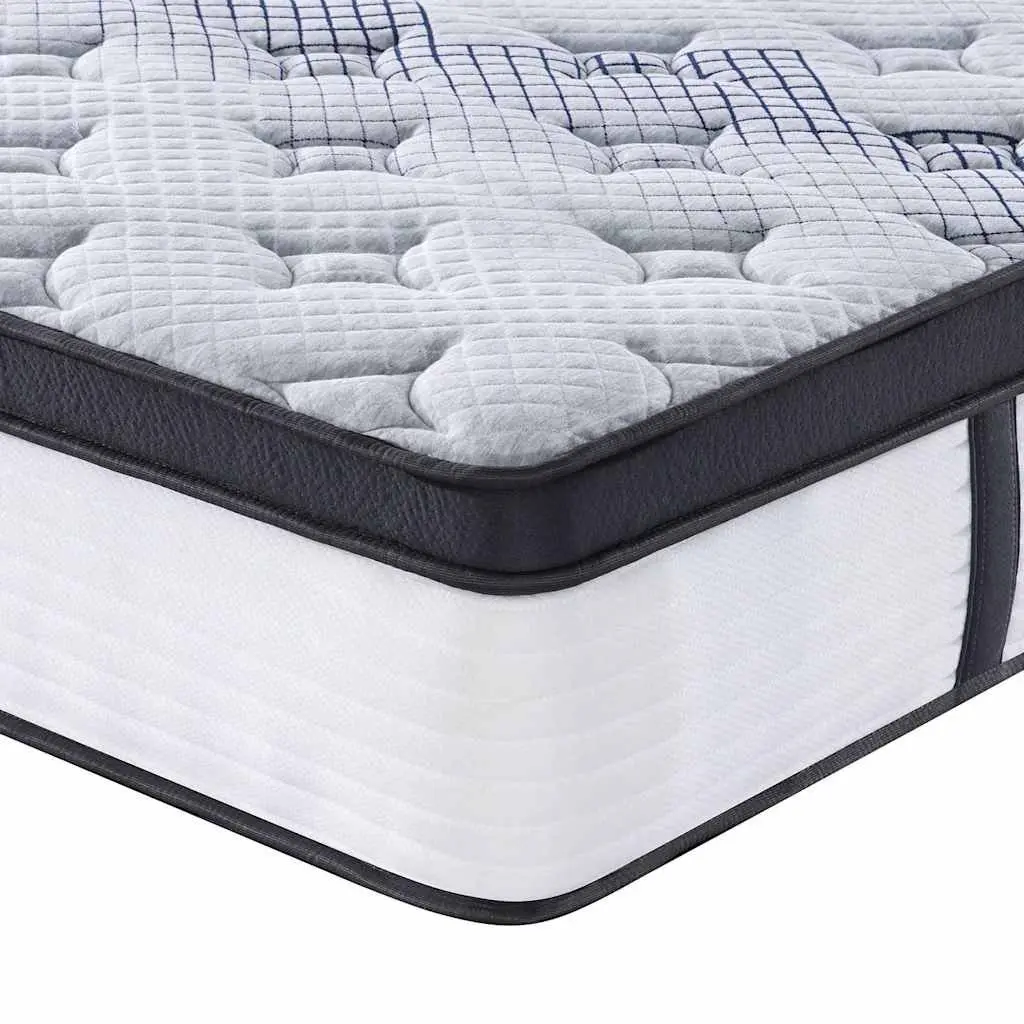Pocket Spring Mattress 137x190cm Grey