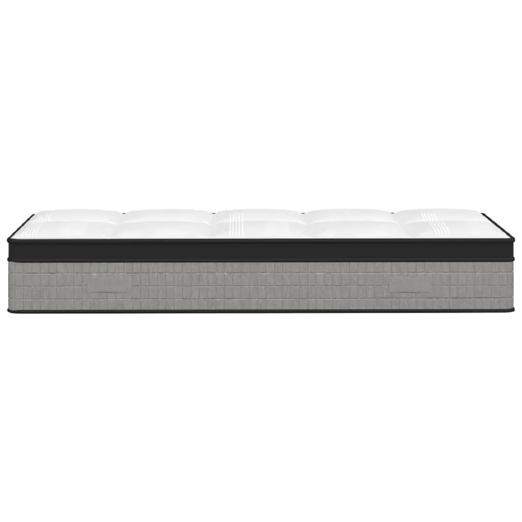 Pocket Spring Mattress Medium Plus 90x190 cm White Bedroom Sleep Support