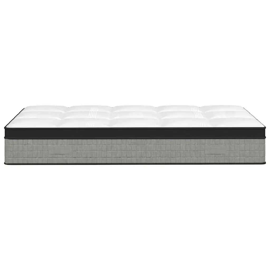 Pocket Spring Mattress 107x203cm King Single White Medium Firm 7 Zones
