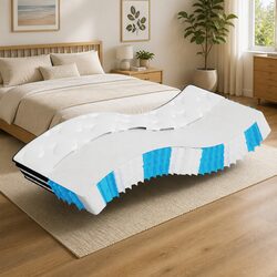 Specifications of Pocket Spring Mattress 90x190 cm White