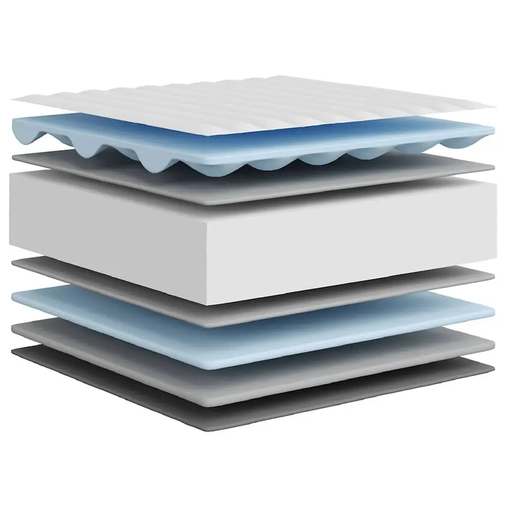 Queen Size Foam Mattress Medium Soft 152x203 cm Double-Sided Flippable Sleeping