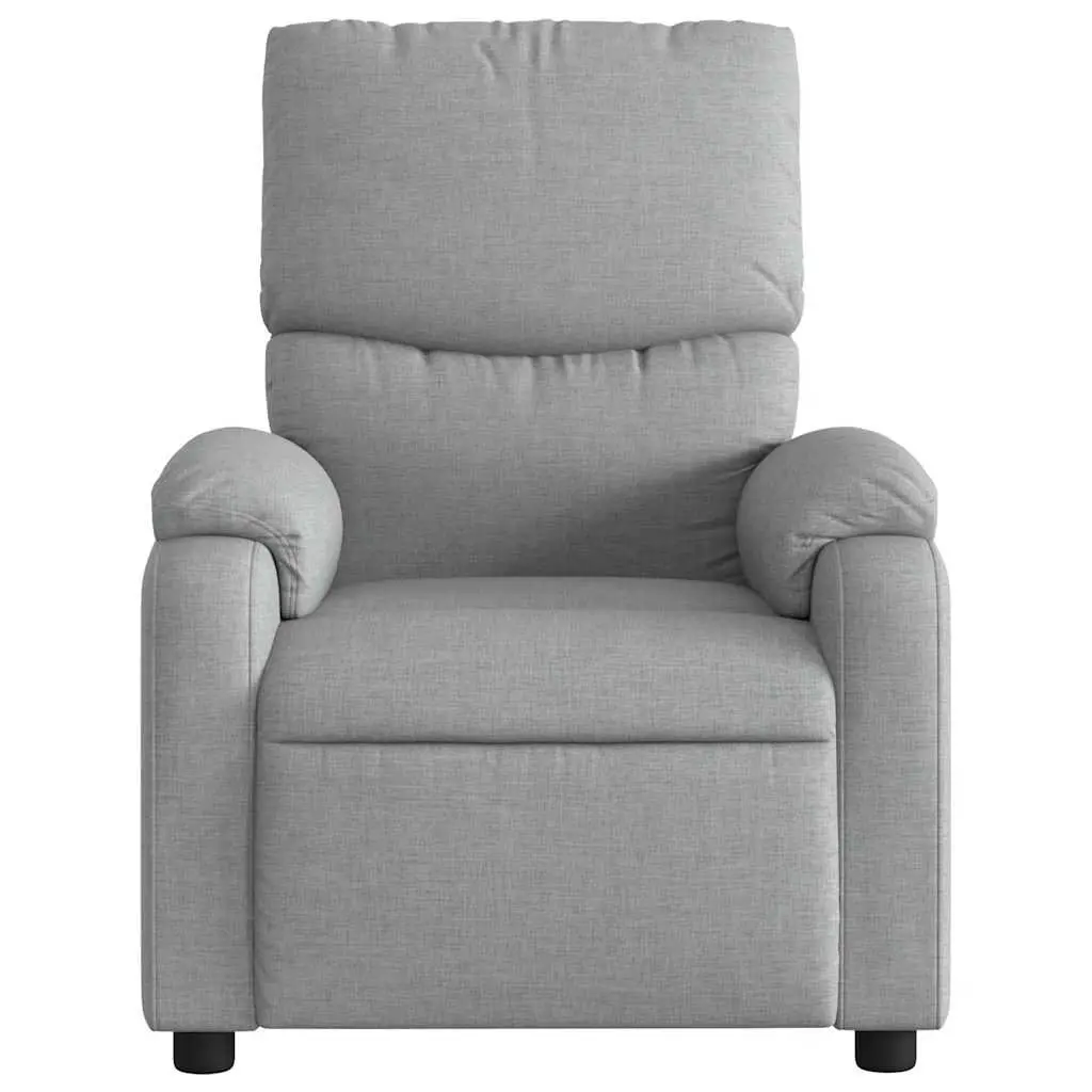 Light Grey Manual Reclining Massage Chair