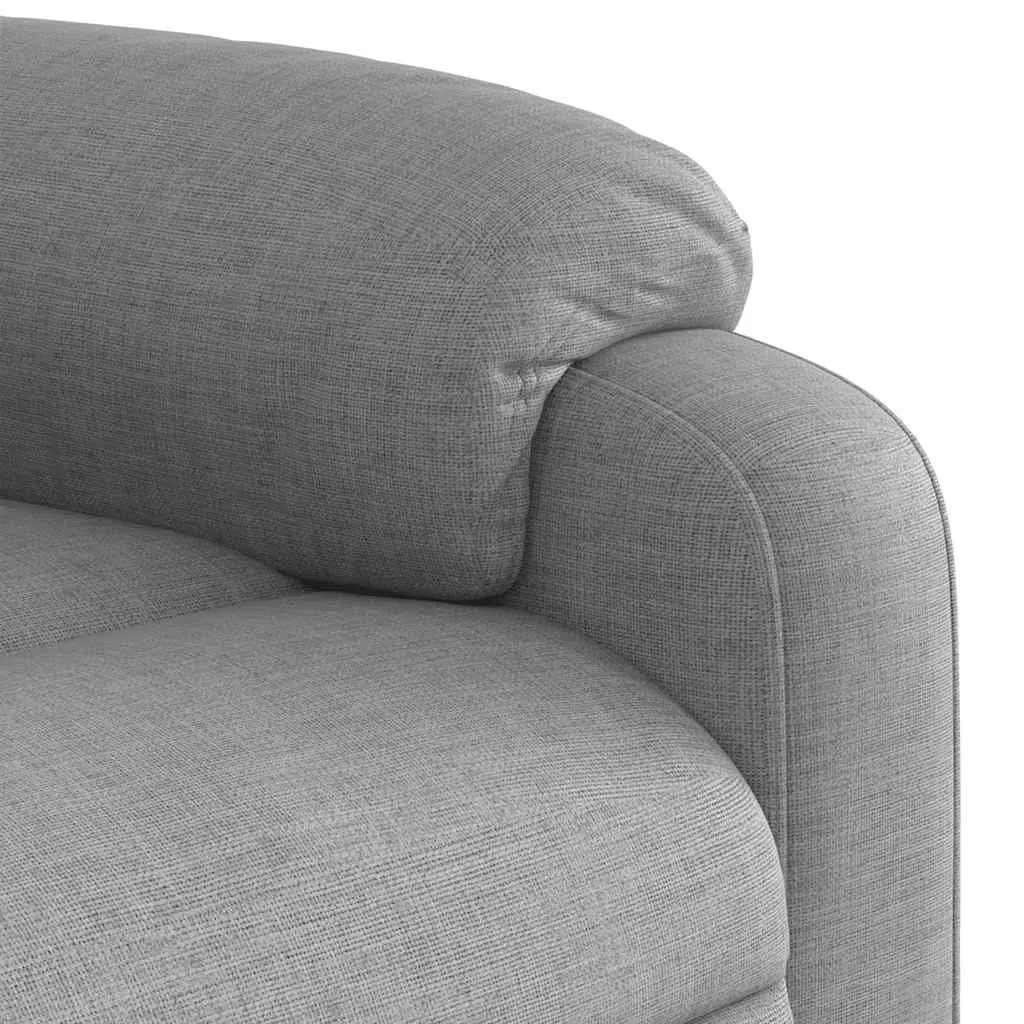 Light Grey Manual Reclining Massage Chair