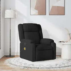 Specifications of the Black Fabric Massage Recliner Chair