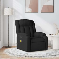 Specifications of Black Fabric Massage Recliner Chair