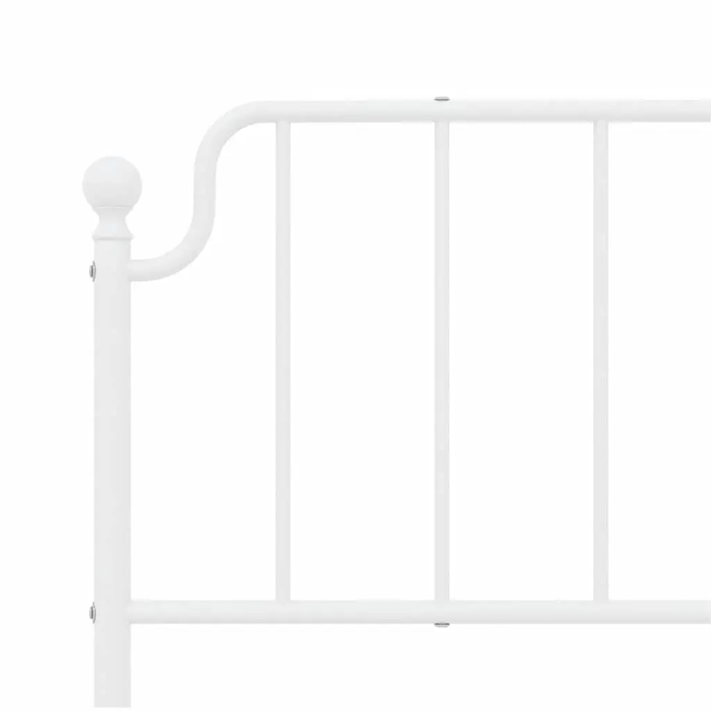 Metal Headboard White 180cm Bedroom Furniture