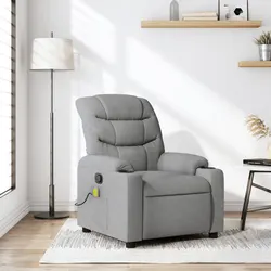 Specifications of Grey Fabric Massage Recliner Chair