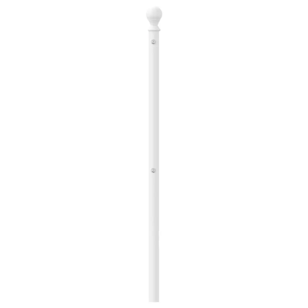 Metal Headboard White 90cm Bed Frame Header Bedroom Furniture Stylish Support
