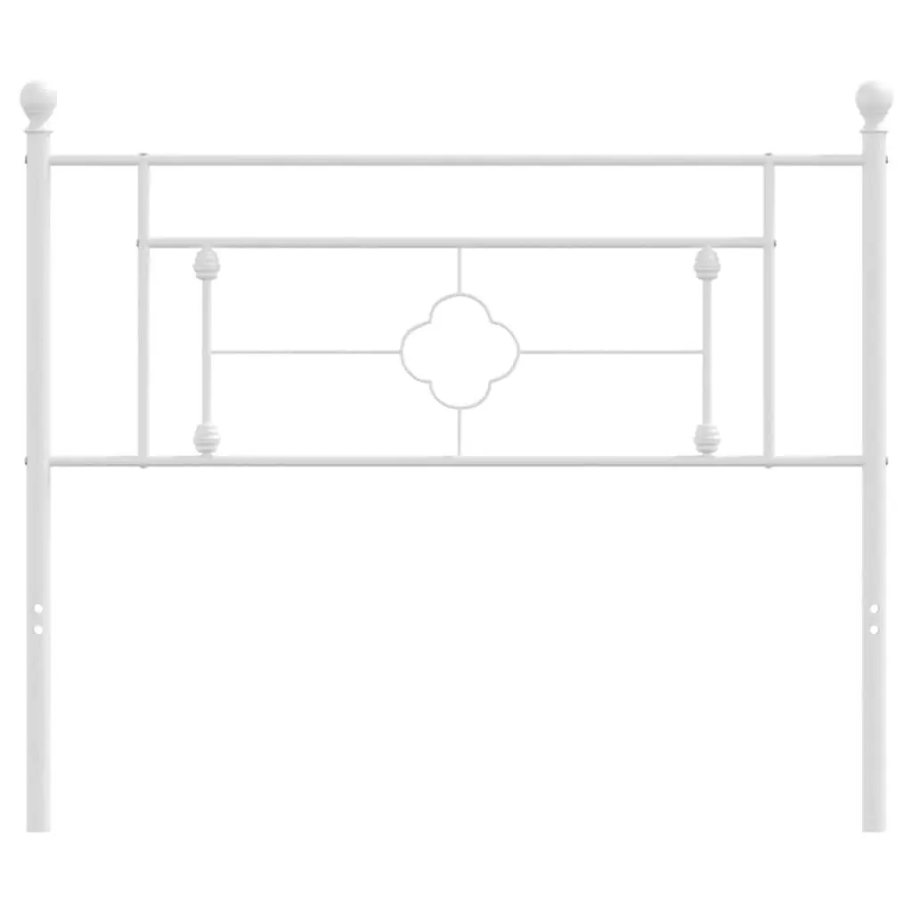 Metal Headboard Bedroom Use 107cm
