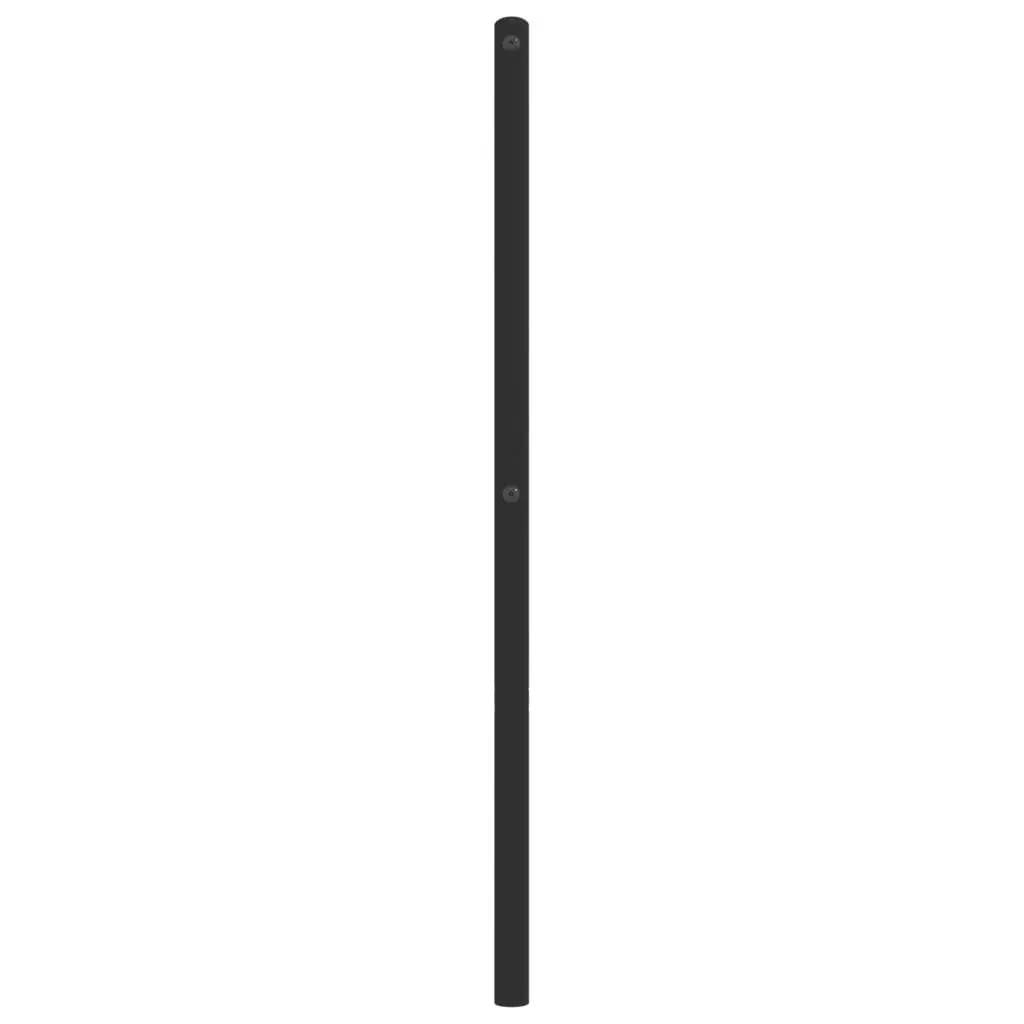 Metal Headboard Black 90cm Bedroom Bed Frame Furniture Replacement Head Board