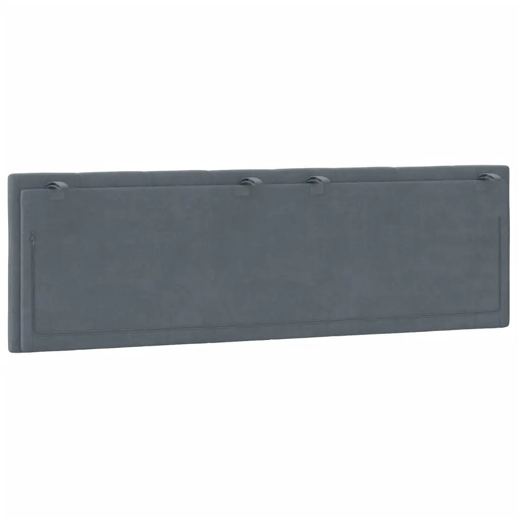 Velvet Headboard Cushion for Queen Bed 152cm