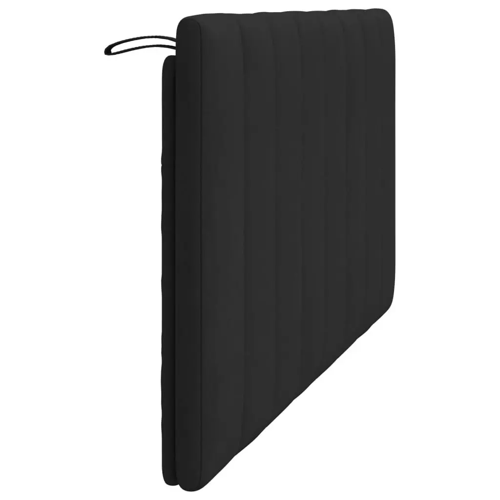 Headboard Cushion Queen Black Velvet Wall Mounted Bed Pillow Upholstered Support