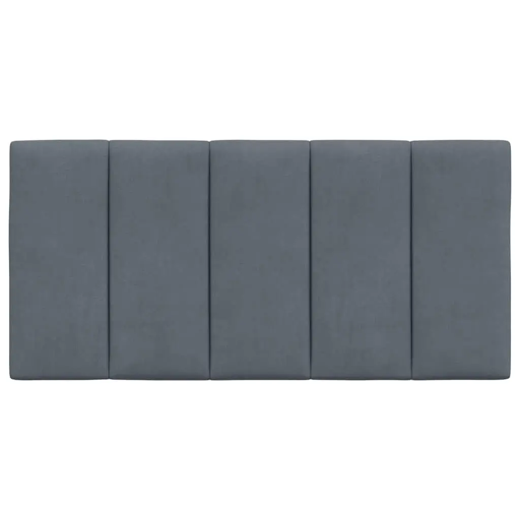 King Single 107cm Headboard Cushion in Grey