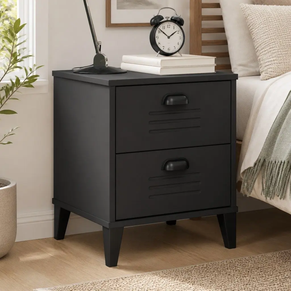 Anthracite Grey Bedside Cabinet