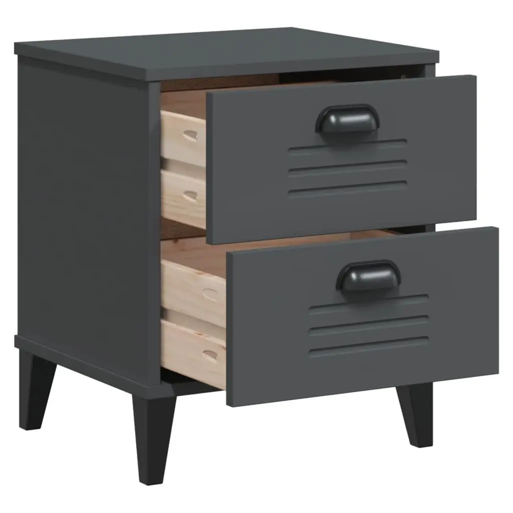 Anthracite Grey Bedside Cabinet