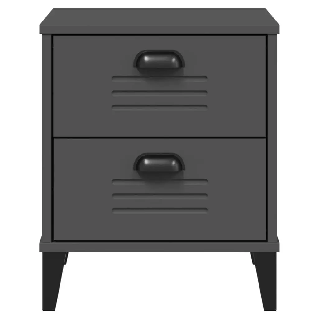 Anthracite Grey Bedside Cabinet