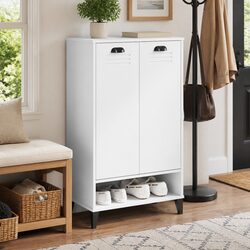 Specifications of White Engineered Wood Shoe Storage Cabinet