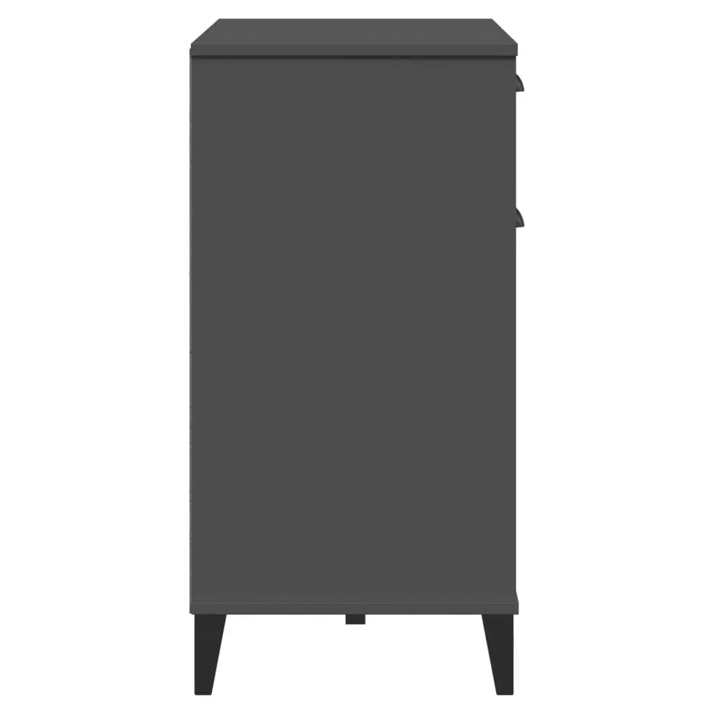 Anthracite Grey Industrial Sideboard