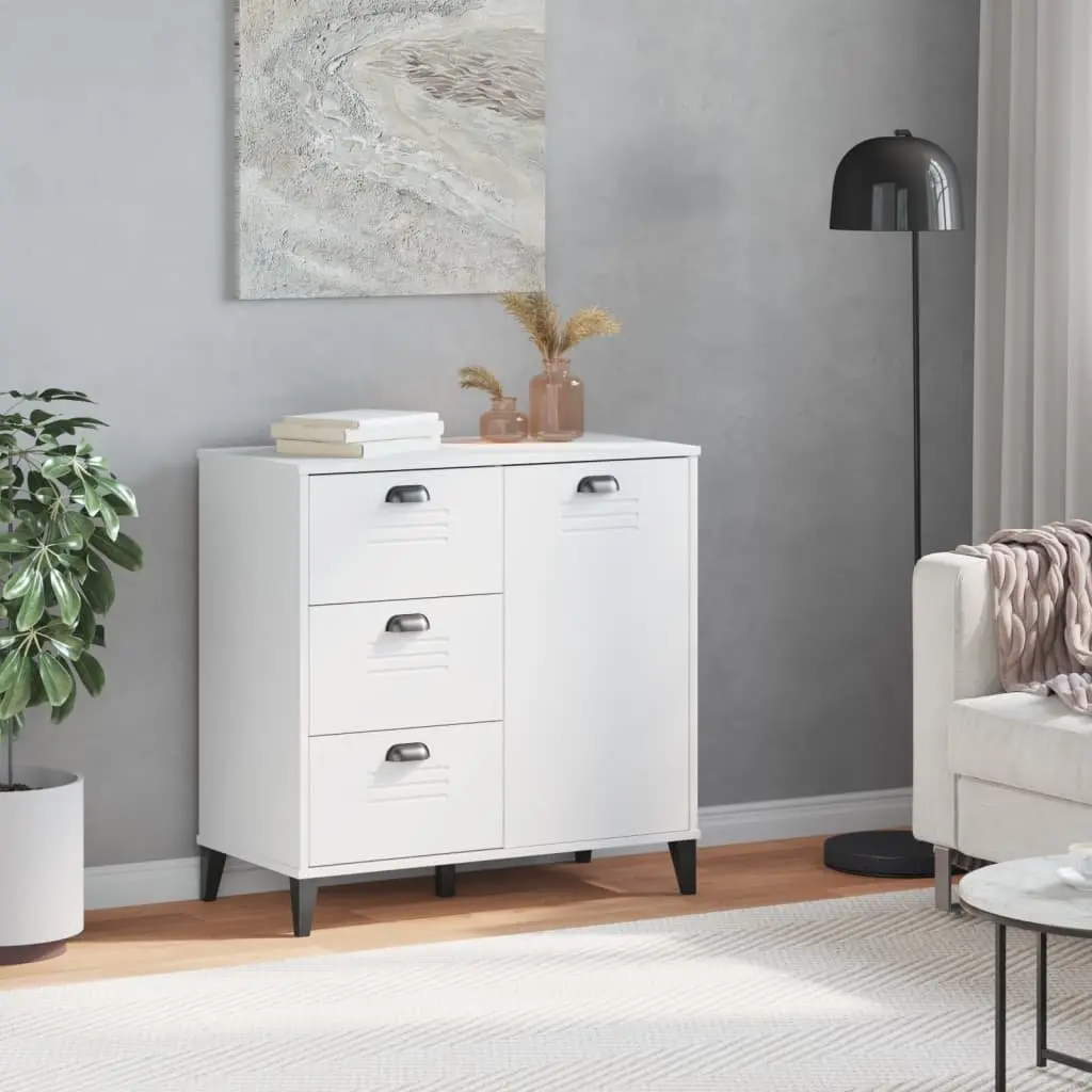 80x40x80cm White Sideboard