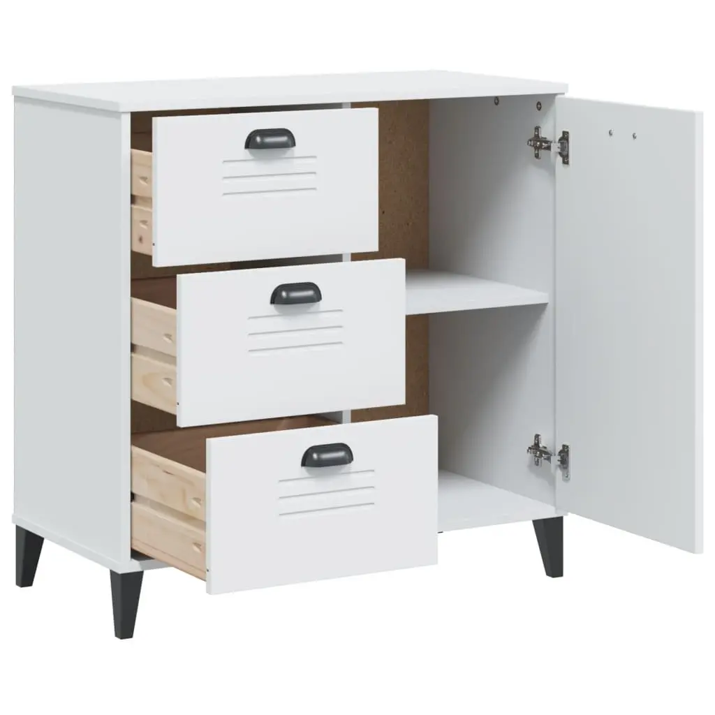 80x40x80cm White Sideboard