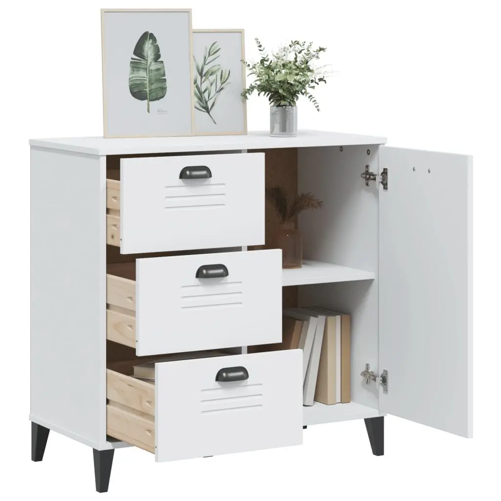 80x40x80cm White Sideboard