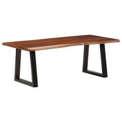 Specifications of Acacia Live Edge Coffee Table 110x55x40 cm