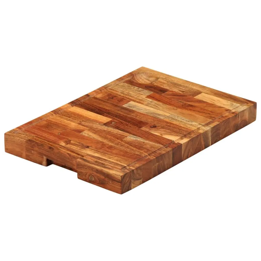 Solid Wood Chopping Board 42x30x4 cm