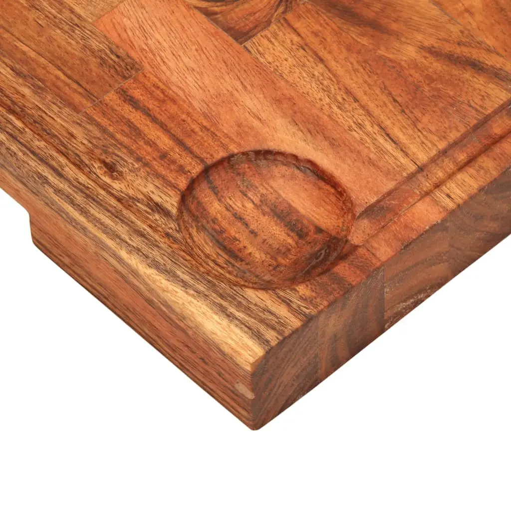 Solid Wood Chopping Board 42x30x4 cm