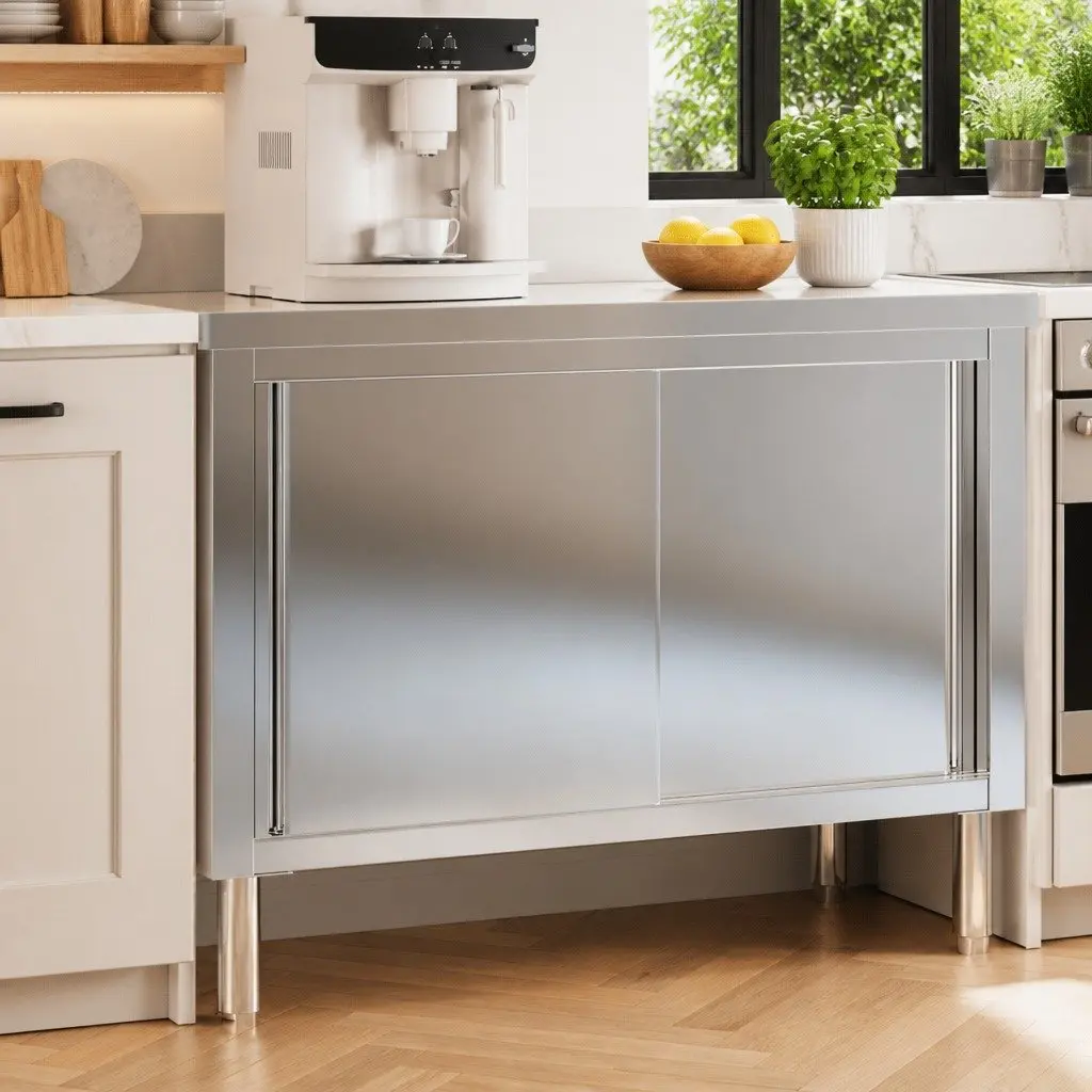 Stainless Steel Work Table with Shelf
